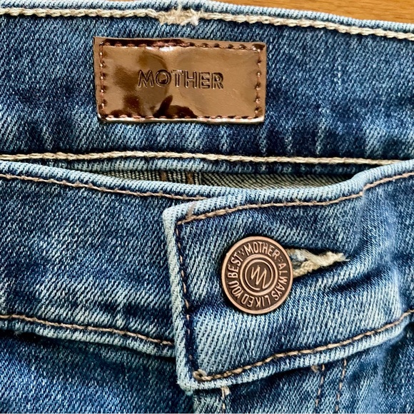 Mother Denim Blue Jeans The Stunner Ankle Fray So Long Size 28 NEW WITH TAGS - Picture 2 of 12